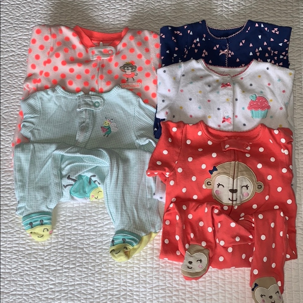 6M Carters sleepers LOT